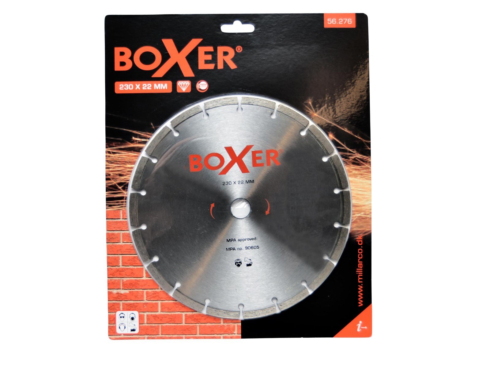 Boxer Diamond cutting disc Ø230 mm Boxer Diamond cutting disc Ø230 mm